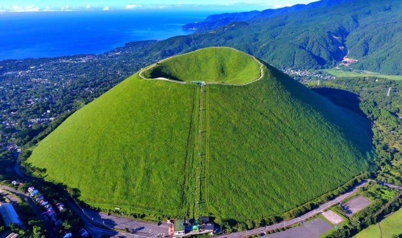 《你的名字》取景地大室山！有着富士山姐妹能量的风景名胜