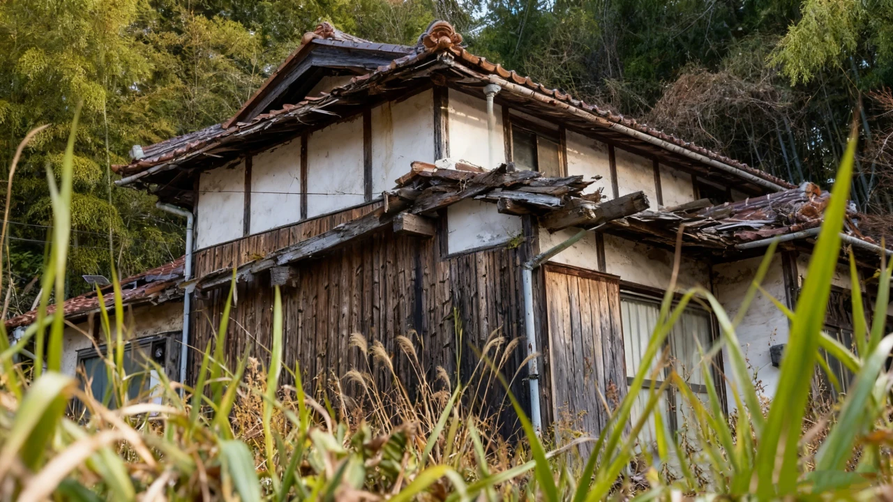 True Story from Japan: I Spent ¥15,000 on a Mountain House with a Hot Spring... Then One Night, Someone Knocked Three Times on the Bathhouse Door from Inside